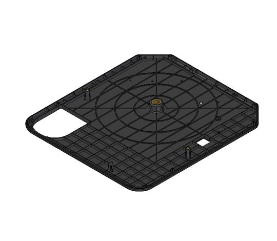 GRUNDPLATTE ZUFÜHRVORRICHTUNG