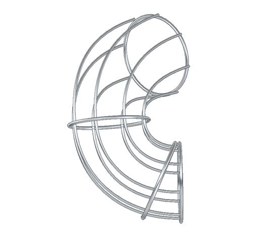 GEBOGENE ZUFÜHRSCHIENE SPEED PRO / PLUS KIT L