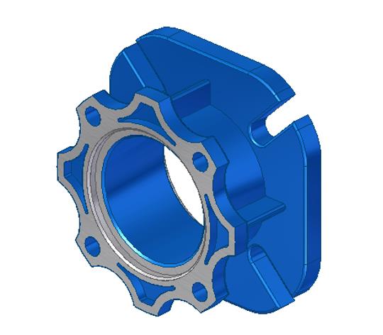 FLANSCH SPAGGIARI-GETRIEBE