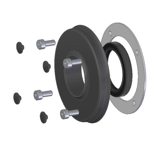 HALTEKLAMMER MIT SCHRAUBEN PG