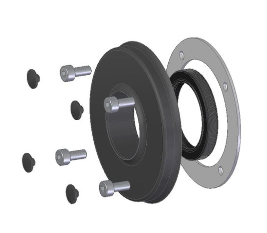 HALTEKLAMMER MIT SCHRAUBEN PG