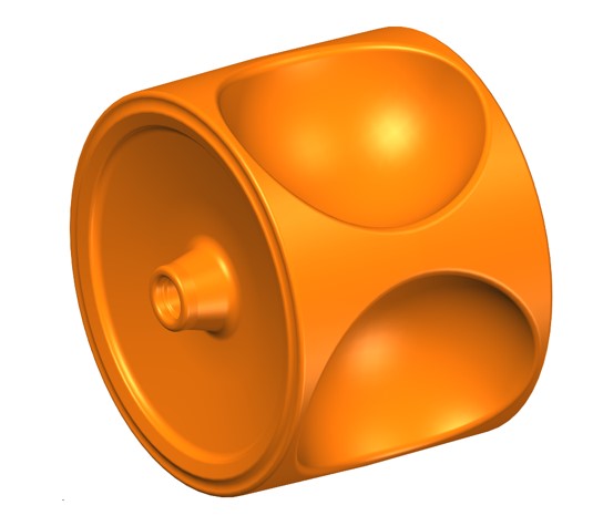 WEIBLICHE TROMMEL 1 SCHRITT (M) (2 Stück)