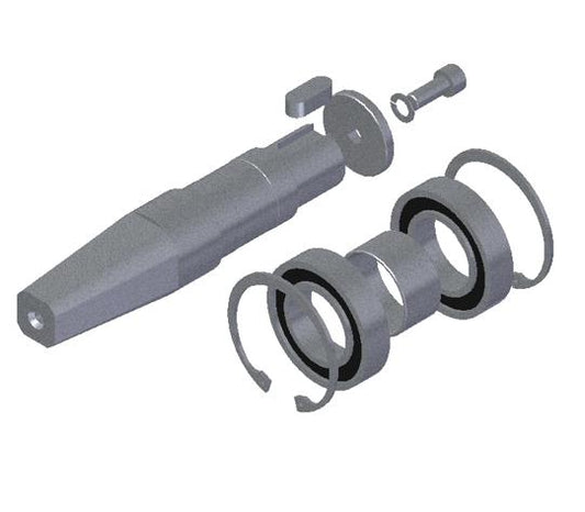 TROMMELACHSE, WEIBLICH