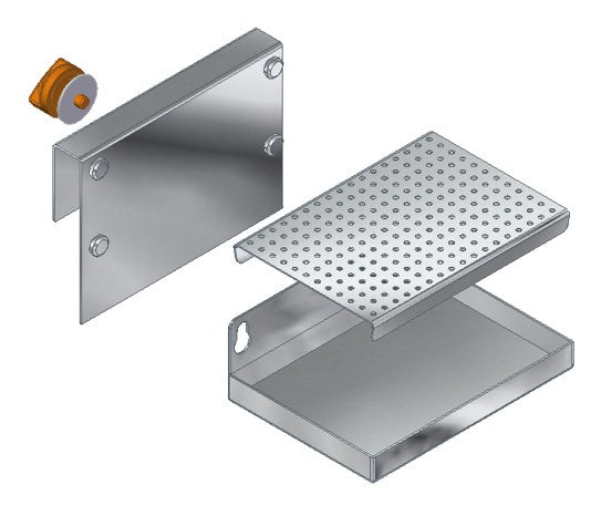 VOLLSTÄNDIGES TABLETT PODIUM EDELSTAHL VER/ESS